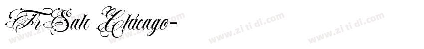 TrSah Chicago字体转换